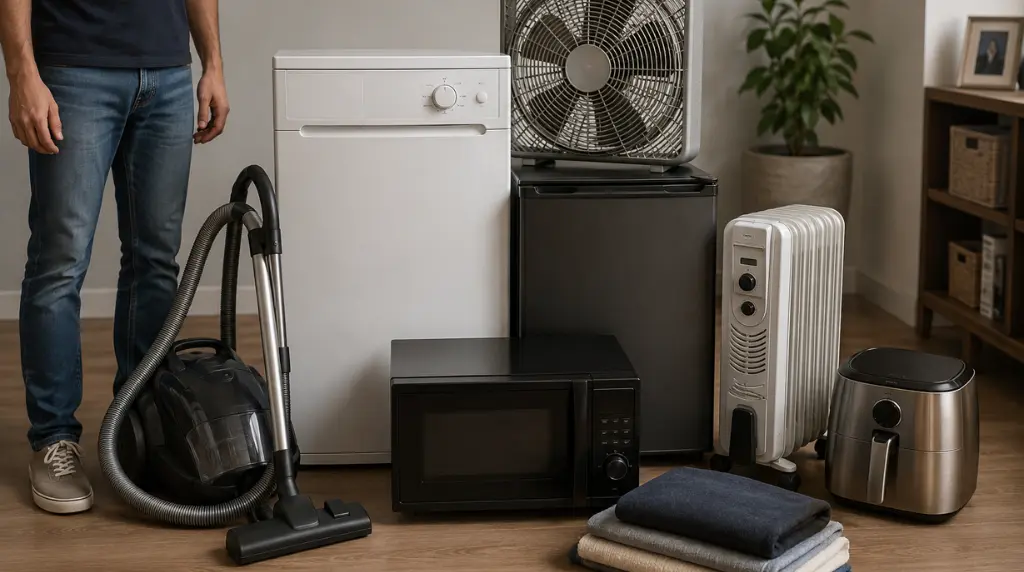 What Weighs 35kg? 15 Everyday Objects That Help You Picture the Weight 2 Household appliances and objects representing about 35kg of weight.